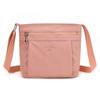 Bolsa Pequena Casual Estilo Coreano Feminina 2025 Nova Moda Bolsa Transversal de Ombro Cor Sólida Bolsa Pequena Quadrada Balde Feminino da Moda