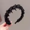 Diadema de Malla con Pedrería Elegante para Mujer 2025 Nueva Parte Superior Craneal Diadema Antideslizante Uso Diario Pinza para el Cabello Todo Fósforo Accesorios para el Cabello