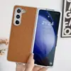 Adequado para Capa de Celular Samsung Z Fold8 Ultra, Padrão Quadrado em Forma de Diamante, Textura de Couro de Cor Sólida, Capa Protetora para Tela Dobrável com 7/6/ 50% de Desconto