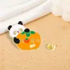 Broche Panda Estilo Chino Lindo Animal Insignia para Bolsa Ropa Accesorios para Bolsa Bambú Panda Gigante Cadena Pin de Solapa