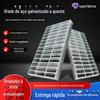 Plataforma de grade de aço galvanizado personalizável andando grade de aço sala de lavagem de carros esgoto vala placa de cobertura plugue grade de aço