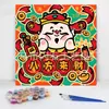 20*20 Pintura al Óleo Digital de Dibujos Animados de Anime Pintura Decorativa DIY para Colorear Hecha a Mano para Niños Stock Listo Pintura al Óleo Digital al por Mayor