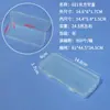 Caja de Embalaje Rectangular de Plástico PP Transparente de 1.7 cm de Alto con Gancho, Caja Plana de Tira Larga Transfronteriza para Almacenamiento de Juguetes y Joyas
