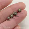 Botones de Ancla de Barco Retro Mini Bronce Antiguo de 4/5/6/7/8mm Hechos a Mano DIY Tela Pequeña Muñecas BJD de Tejido