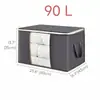 Bolsa de Almacenamiento para Colchas de Venta Caliente Transfronteriza para Organizar Ropa, Bolsa para Empacar y Mudanza, Bolsa de Almacenamiento Doméstica a Prueba de Polvo para Ropa y Colchas