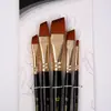 Set de Pinceles para Óleo Pincel Personalizado Pigmento Pluma Acrílica Arte Pincel Gouling Pincel para Acuarela Pincel de Tabla Herramientas de Dibujo para Niños