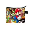 Nuevo Monedero de Mario, Porta Tarjetas y Llaves Mini de Alta Gama para Niños, Bolso Pequeño con Cremallera de Estilo Corto para Estudiantes de Gran Capacidad