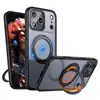 La Nueva Funda para Teléfono Móvil es Adecuada para Apple 18/17Promax Funda Pivotante Soporte Magnético Giratorio 360 Iphone18Pm