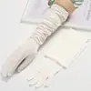 Guantes de hombre súper elásticos de modal para verano, conducción, protección UV, ciclismo al aire libre, manga para brazo, protector de brazo