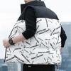 Colete masculino moderno e bonito gola alta leve outono e inverno solto sem mangas colete esportivo curto para gordinhos jaqueta casual