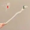 Nuevo Pasador de Bambú con Borla Estilo Chino para Mujer, Nuevo Modelo 2025, Pasador para la Parte Trasera de la Cabeza, Pasador Estilo Antiguo Hanfu, Accesorio para el Cabello