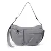 Bolso Cruzado de Nailon Casual Japonés para Mujer, Gran Capacidad, Múltiples Bolsillos, Bolso de Hombro Ligero, para Exteriores y Viajes Diarios, Bolso Tipo Dumpling, Multicolor
