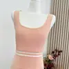 Vestido de Punto con Tirantes para Mujer 2026 Nuevo Verano Ceñidor de Cintura Adelgazante Bodycon Falda Corta Bodycon Chica Atrevida