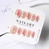Desejo Puro Estilo Ins Armadura de Mão Pré-fabricada Manicure Gatinho KT Branco Suave Avançada 10 Peças