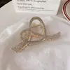 Presilha de Garra Grande para Mulheres, Presilha de Tubarão para Cabelo para a Parte de Trás da Cabeça, Presilha para Rabo de Cavalo Semi-Preso, Presilha para Franja Lateral, Acessório de Cabelo para Mulheres