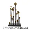 Escultura de Grupo de Balões Artísticos de Luxo Leve Acessórios para Casa Sala de Estar Estudo Mesa de Trabalho Decoração de Entrada Modelo de Quarto Ornamentos de Hotel