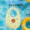 Nuevo babero de silicona ultrafino para bebé, impermeable, anti-suciedad, babero de silicona de grado alimenticio, bolsillo de silicona para comida complementaria de bebé