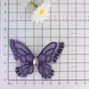 Nuevo Strass Hot-fix Malla de Doble Capa Mariposa de Strass Accesorios DIY Pinza para el Cabello Accesorios para el Cabello Material Accesorios para la Ropa Venta al por Mayor