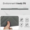 Funda Soporte Color Sólido Amigable con la Piel Adecuada para iPad Pro 11 pulgadas Funda para Tableta Apple Modelo 2024 Anticaídas Funda Suave sin Tapa