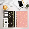 Cuaderno de Espiral Transfronterizo A5 Multi-Estilo Libro de Registro para Reuniones de Oficina de Negocios Bloc de Notas B5 Inglés