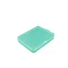 Caja de Plástico PP Rectangular Joyería Accesorios Caja de Almacenamiento Transparente Caja Organizadora de Piezas de Herramientas de Ferretería Equipo de Pesca Caja de PP
