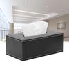 Caja de Pañuelos de Cuero Caja de Almacenamiento de Escritorio Extra Grande Caja de Papel para Hotel Caja de Pañuelos Doméstica para Oficina Caja de Papel Multifuncional