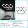Luzes em Favo de Mel, Luzes para Lava-Rápido, Luzes para Garagem, Luzes de LED com Suporte, Luzes para Estação de Trabalho de Beleza Automotiva Transfronteiriça, Luzes para Estação de Trabalho de Lava-Rápido, Luzes Modulares