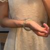 Nueva Pulsera de Bambú Estilo Chino Femenina ins Diseño Nicho Alto Valor de Belleza Nuevo Estilo Chino Imitación Jade Festival Pulsera de Cuentas de Tiro Alto