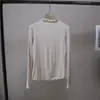 [Bizheng] Novo Top Base de Manga Longa Ajustado com Gola Meio Alta e Babados Estilo Coreano Outono/Inverno 2025 para Mulheres 5520