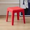 Banqueta Pequena de Plástico para Casa Sala de Estar Banqueta para Trocar Sapatos Empilhável Banquinho para Pés Banco Espesso Antiderrapante Banquinho Pequeno para Crianças