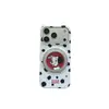 Capa de Celular Dalmata Estilo Coreano Ins Adequada para Iphone17Promax, Película Apple 16P Suporte Magnético 15 Suporte