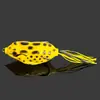 Sapo de Veneno Rã Isca Flutuante Simulação Macia Isca Artificial para Pesca Selvagem Peixe-Cobra Matador Especial Lure Isca Artificial Atacado