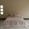 Elegante Juego de Colcha Jacquard de Algodón Tencel Grado A Estilo Chino para Primavera y Otoño, Lavable, Engrosado, Cálido, Apto para la Piel, Colcha Todo en Uno
