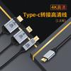 Línea HD tipo C revolución miniDP1.4 cable adaptador 4k260hz video HD línea hdmi 1.8m carcasa de aluminio
