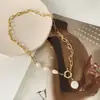 Colar Pingente Laço de Cristal Feminino Tendência Luxo Leve Design de Nicho Corrente para Clavícula Feminina Corrente de Colar Elegante de Alta Qualidade
