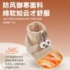 Zapatos de Invierno para Bebé Niña, Zapatos para Niños Pequeños de 6-12 Meses, Zapatos Suaves Antideslizantes de Otoño e Invierno para Recién Nacidos y Bebés