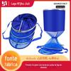 Linha de nylon adesivo espessado liga de alumínio borda de proteção de peixe rede de secagem rápida anti-pendurar peixe black pit proteção competitiva saco de rede de pesca