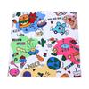 Fábrica en stock multifuncional autocebante magia envoltorio tela de gato cien parches bolsa de graffiti de dibujos animados tela de gato tiembla suministros para gatos