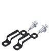 Conector invisible dos en uno, paso completo, paso semi-completo, montaje de muebles sin costuras, sujetadores invisibles, accesorios de hardware