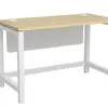 Mesa de escritório e cadeira para funcionários combinação 4 4 6 pessoas mesa de escritório simples moderna estação tela de mesa de computador suporte para cartões