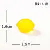 Paisaje Miniatura Verduras y Frutas Artificiales Juguetes de Comida DIY Adornos de Decoración Accesorios de Bolsa Sorpresa Escritorio Fruta Artificial Resina