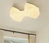 Luminária de teto para quarto estilo vintage, retro americano ultrafina redonda simples com imitação de madeira de nogueira, luz para varanda, luz para quarto principal