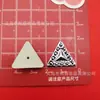 Oro y Plata Electroplateados Flor Estrella Estilo Pequeño Fragante Corazón Lazo Corbata DIY Plástico Accesorios Pasador Funda de Teléfono Materiales