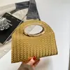 Bolso tejido de moda transfronterizo nuevo, elegante bolso de mano para fiesta, bolso de noche, bolso pequeño para mujer de uso diario