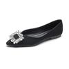 Sapatos Mocassins Versáteis da Moda Sapatos Rasteiros Rasos para Mulheres 2025 Primavera e Outono Novo Solado Macio Bico Fino Estilo Fada Sapatos Delicados