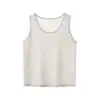 Camisola ligera de cachemir 100% puro para mujer, de hilo fino 80, imitación, holgada, casual, simple, versátil, sin mangas, capa base