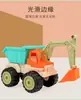 Juguete modelo de vehículo de ingeniería inercial para niños, excavadora grande, casa de juegos, juguete de playa