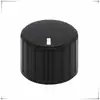 Tapa de Perilla de Plástico Rayada Antideslizante Tapa Cubierta Tapa de Perilla de Potenciómetro Tapa de Perilla de Volumen de Amplificador