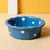 Tigela de Cerâmica Personalizada para Gato Bolinhas Tigela de Comida para Pet Tigela de Comida para Gato Tigela de Água Tigela de Comida para Gato Suspensa Inclinada Gaiola Suspensa Fixa
