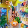 Llavero de Cuerda de Tela de Frutas y Verduras Creativo Colgante de Llave de Muñeco de Dibujos Animados Cordón Anti-Pérdida Cadena para Teléfono Móvil Colgante para Bolso Venta al Por Mayor